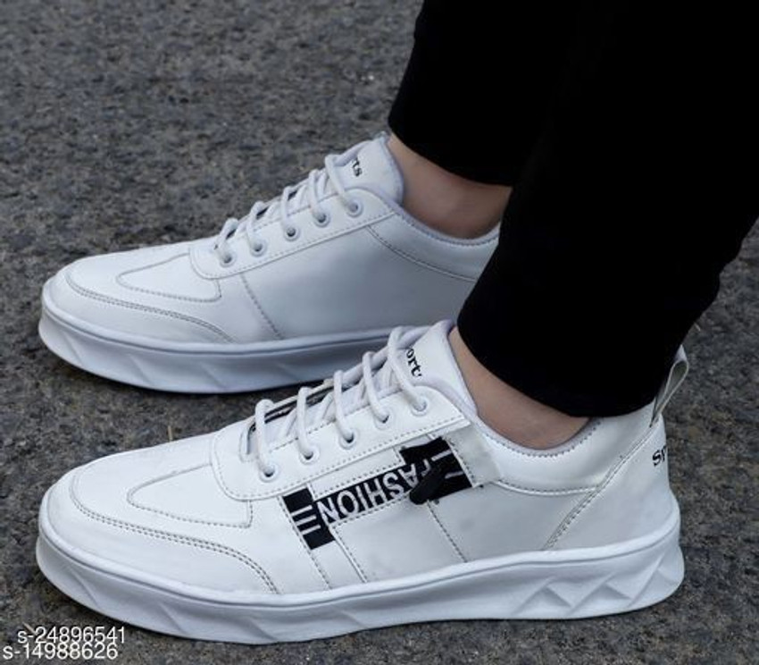 FOOTBAND WHITE FASHION CHAIN Sneakers For Men Buy FOOTBAND WHITE FASHION CHAIN Sneakers For Men Online at Best Price Shop Online for Footwears in India Flipkart