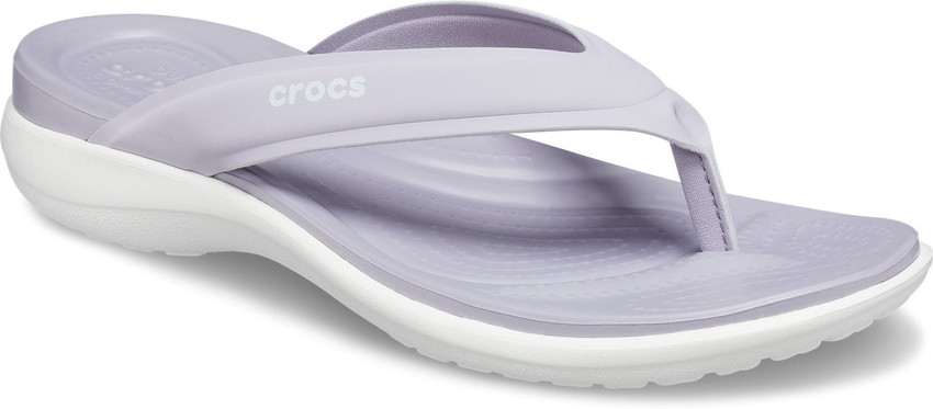 Croc capri flip flops top