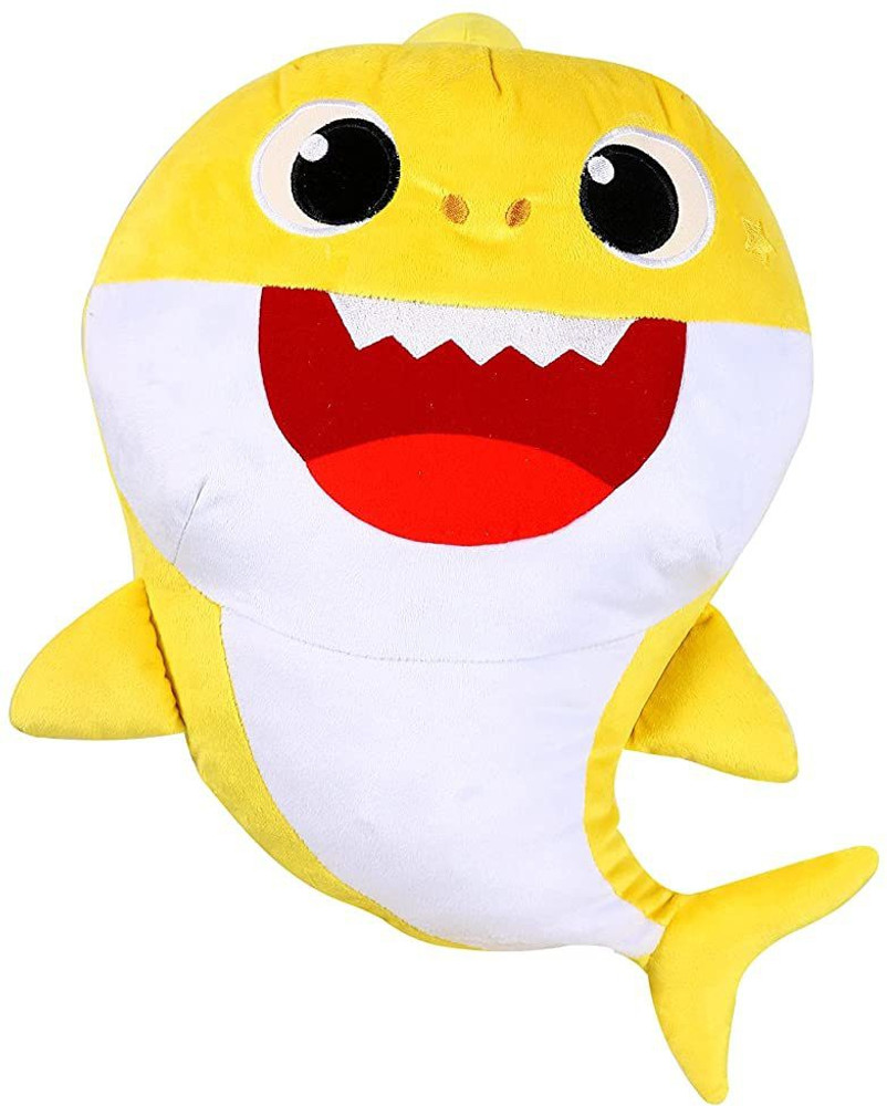 Pinkfong Baby Shark Baby Shark Plush Cuddle and Sing with Plush Toy Baby Shark for Kids 1Year Above 18 inch Baby Shark Plush Cuddle and Sing with Plush Toy Baby