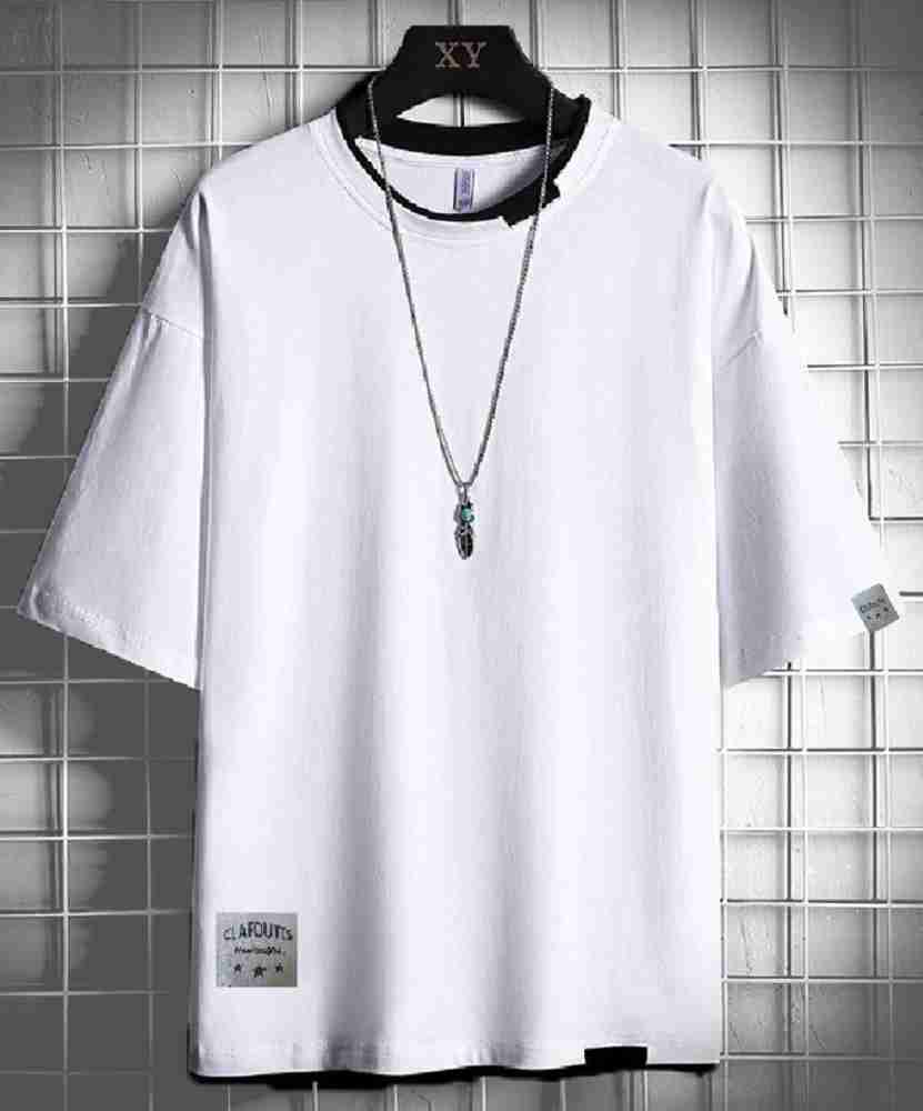 Buy White Tshirts for Men by CLAFOUTIS Online