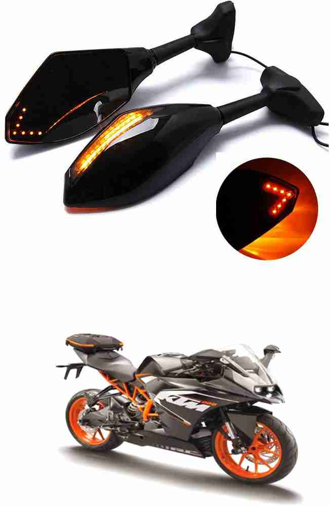 PECUNIA Power Rear View Mirror For KTM Universal For Bike Price in