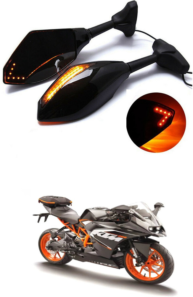 PECUNIA Power Rear View Mirror For KTM Universal For Bike Price in