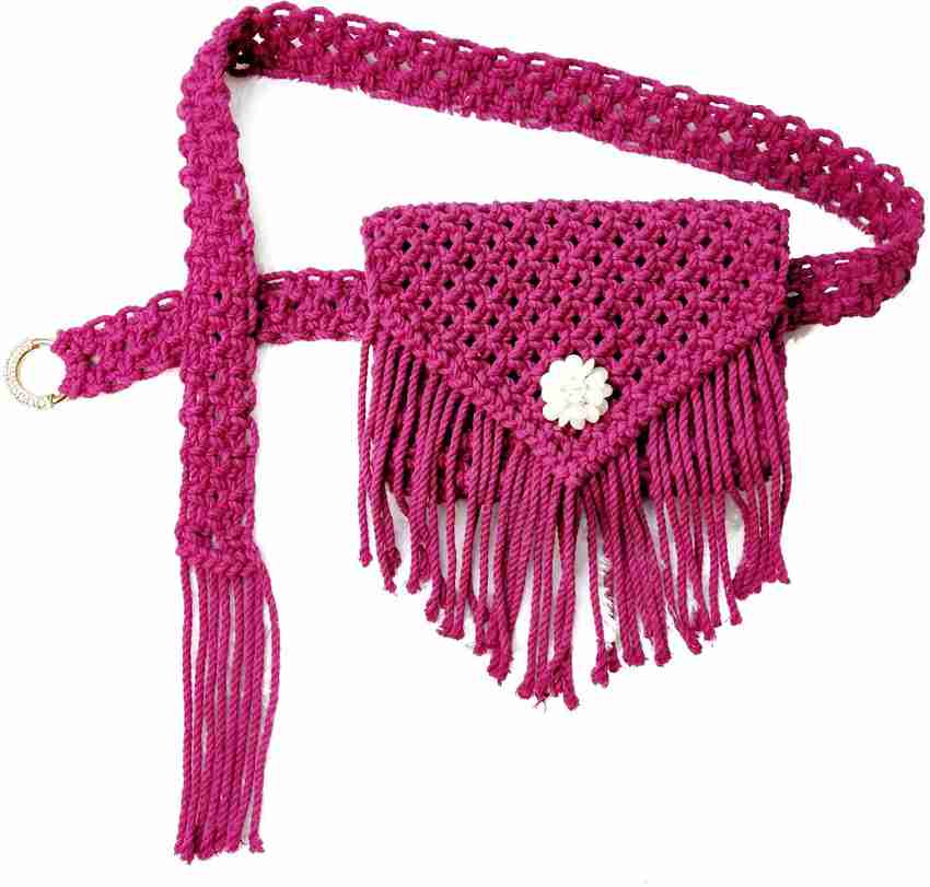 Macrame new arrivals bag belt