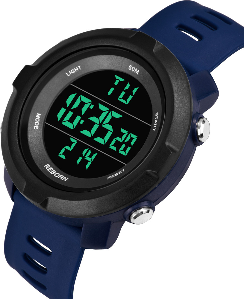 White Light 9062 Blue Digital Watch For Men Buy White Light