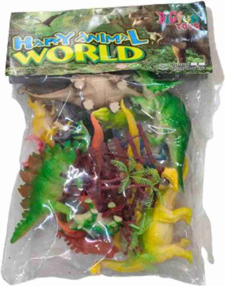 Big plastic dinosaur toys discount
