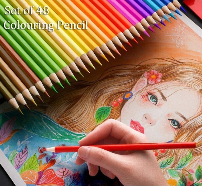 Buy Wynhard Sketch Pencils Set for Artists Shading Drawing Kit Drawing  Pencils for Artists Art Supplies for Artist Oil Pastels Colour Set for Kids  Colouring Kit Colour Pencils Set Sketch Book Kids