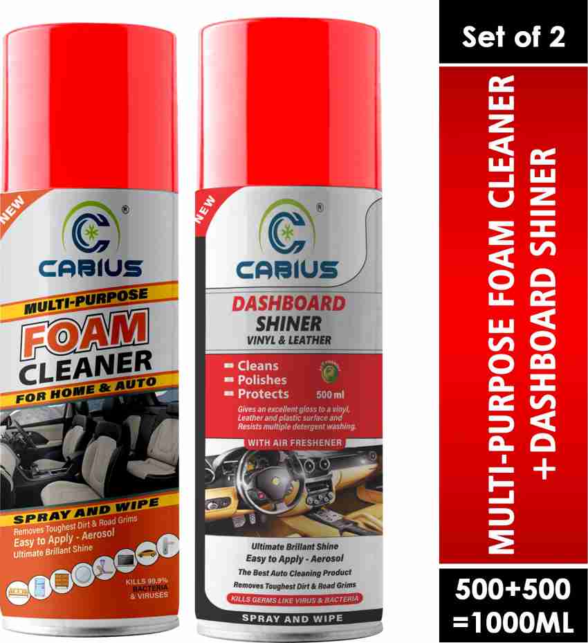Dashboard Cleaner And Polisher, For Car Interior Cleaning, Packaging Size:  300 ml at Rs 500/piece in New Delhi