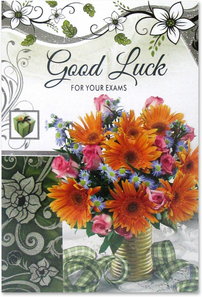 GIFTICS Good Luck For Your Exams Greeting Card Price in India - Buy GIFTICS Good  Luck For Your Exams Greeting Card online at