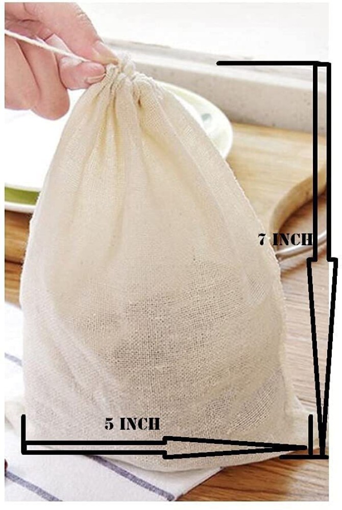 Roto Fabric Plain Cloth Bags