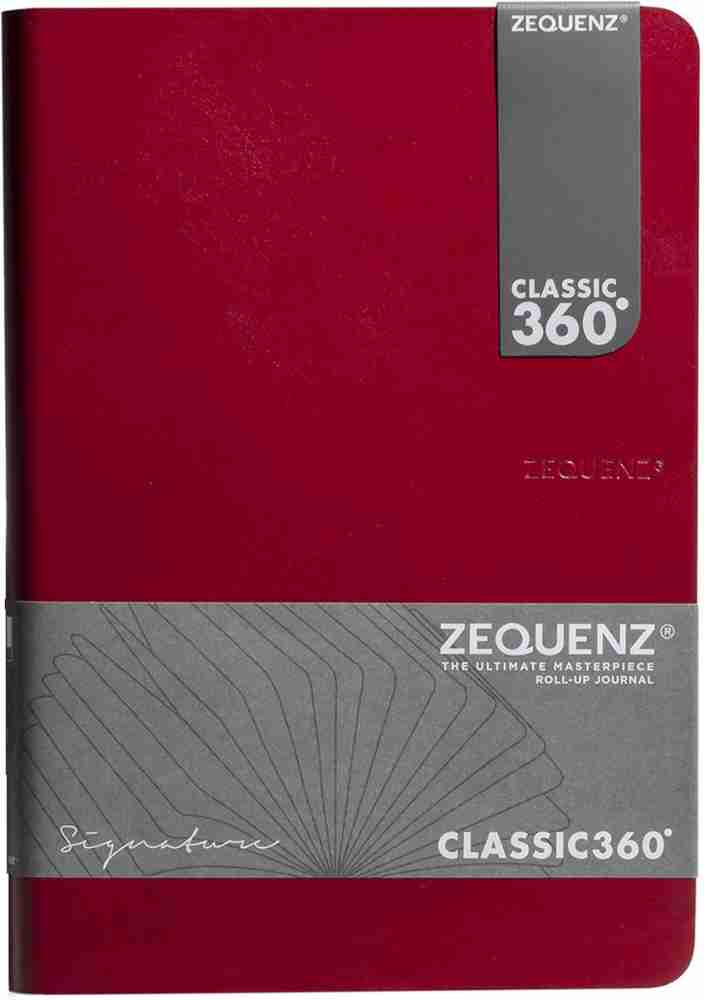 Zequenz A5 Size Signature Classic Note Book Red Blank A5 Notebook Blank 280  Pages Price in India - Buy Zequenz A5 Size Signature Classic Note Book Red  Blank A5 Notebook Blank 280