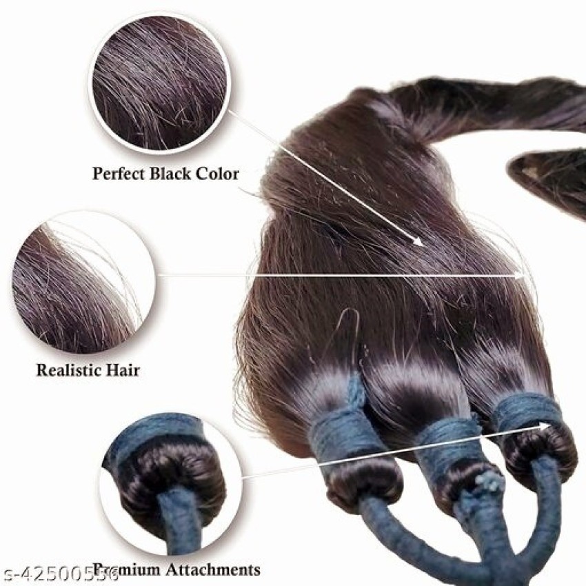 Lavish Women's and Girl's Synthetic Hair Bun & Hair Extension