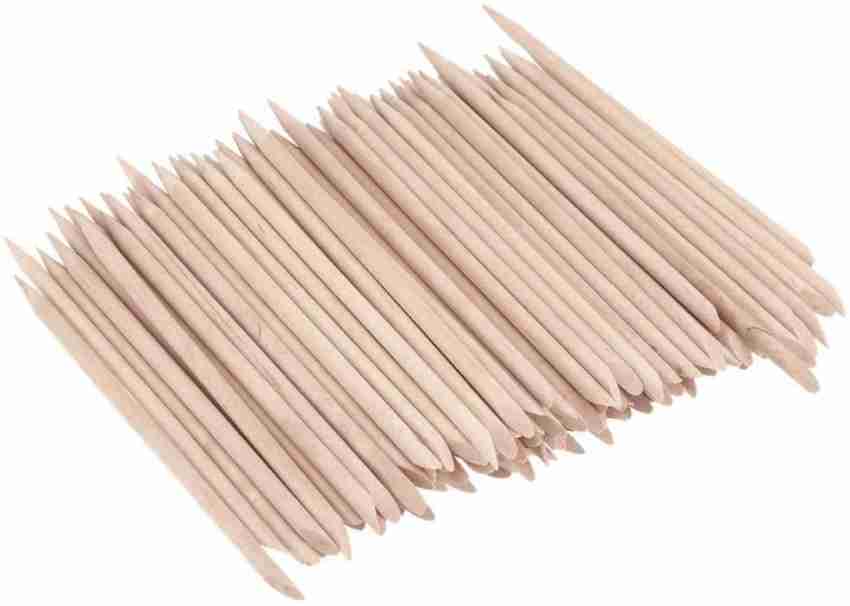 Orange Wood Sticks  Multi Use - Cuticle Pusher - Clean Under Nails