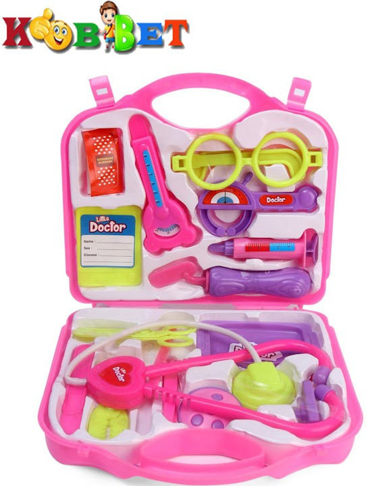 KOBBET Doctor Kit Toys for Kids Pretend Doctor Play Set Medical