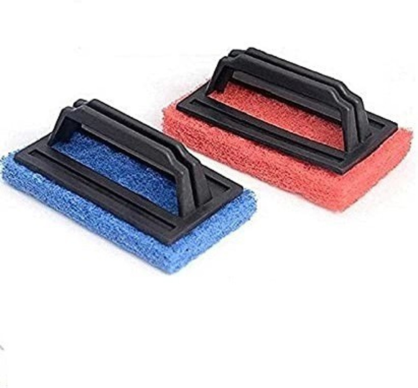 Tile scrub brush outlet