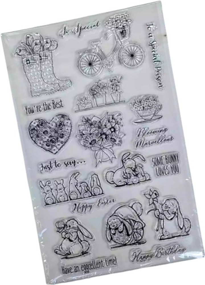 Stamps for shop card making