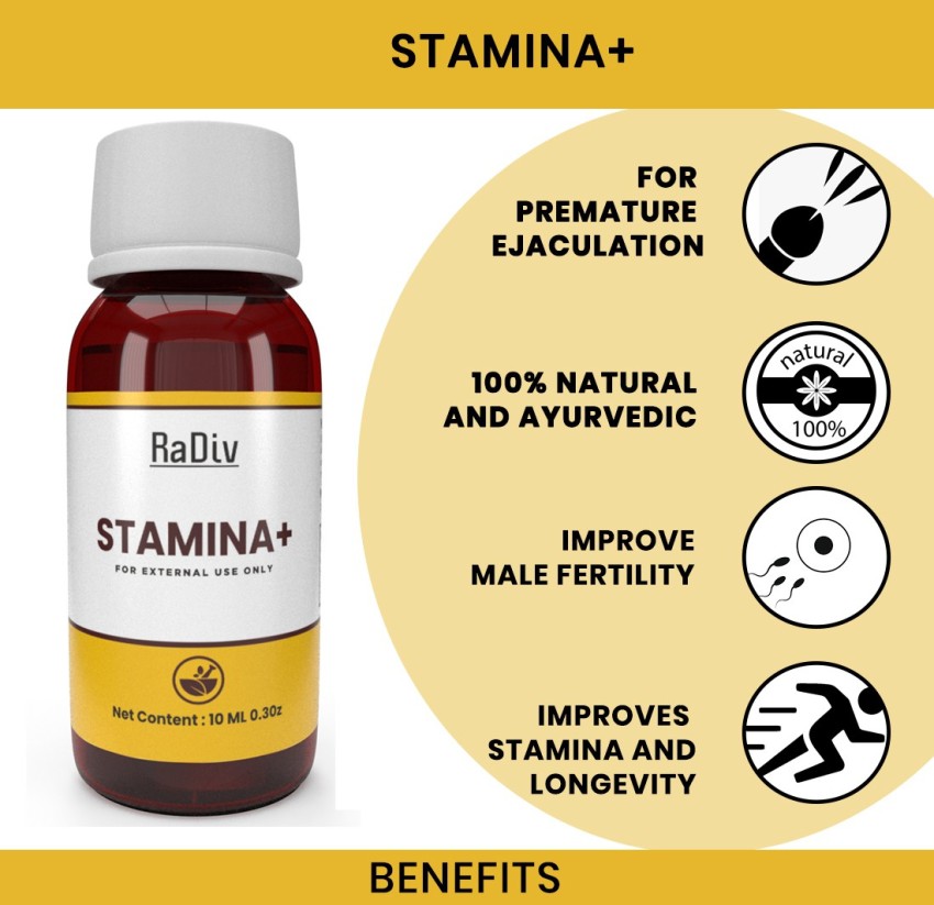 radiv Stamina 100 Natural Male Fertility Massage Oil Price in