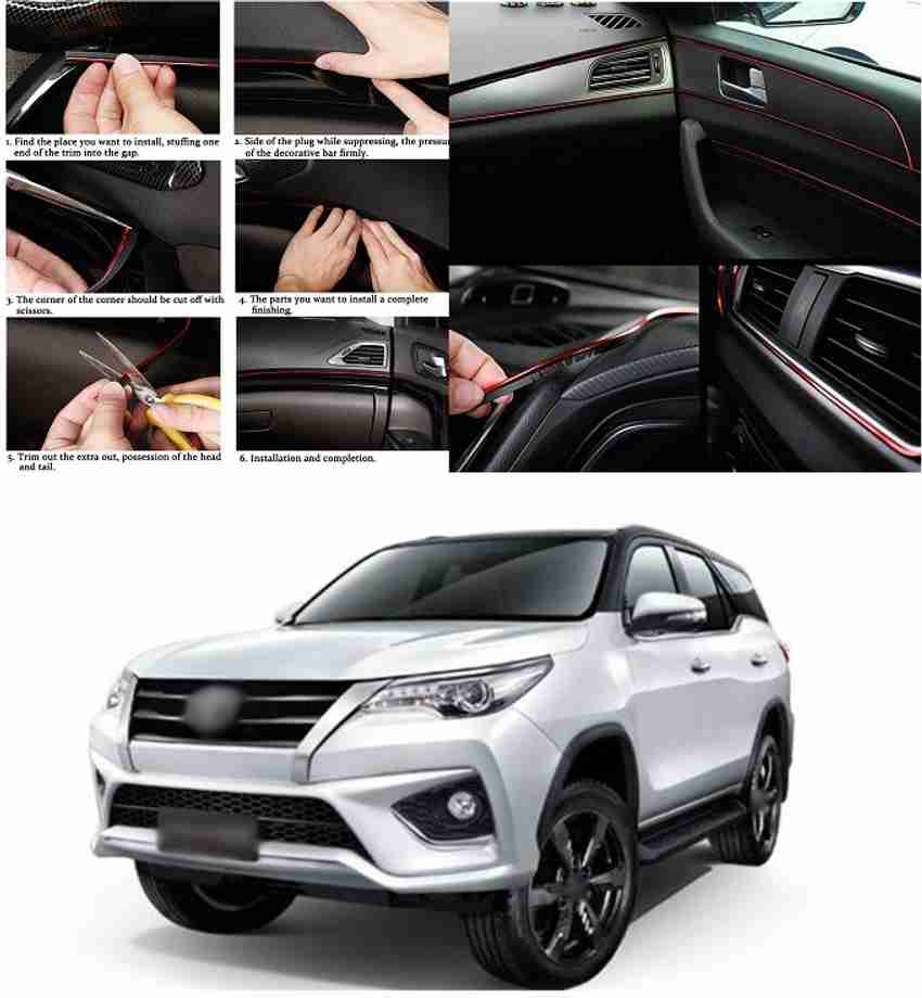 Toyota fortuner new arrivals extra accessories