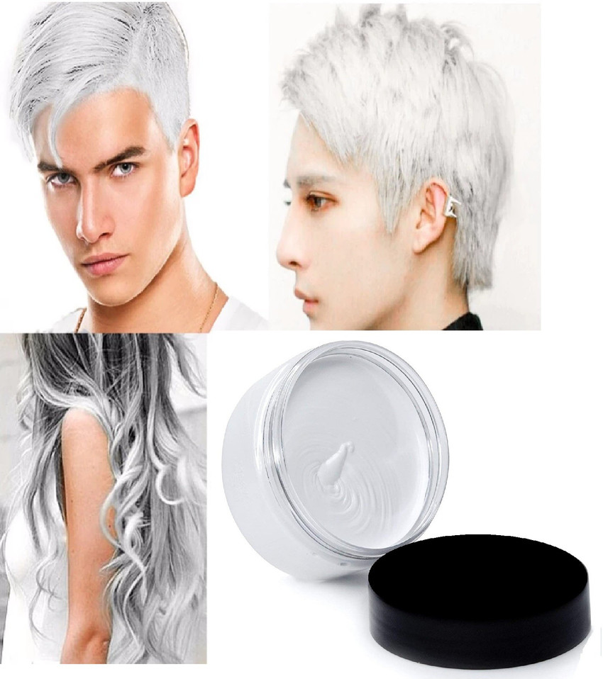 GFSU Instant Hairstyle Temporary Hair Color White Wax White Price in India Buy GFSU Instant Hairstyle Temporary Hair Color White Wax White Online In India Reviews Ratings Features Flipkart