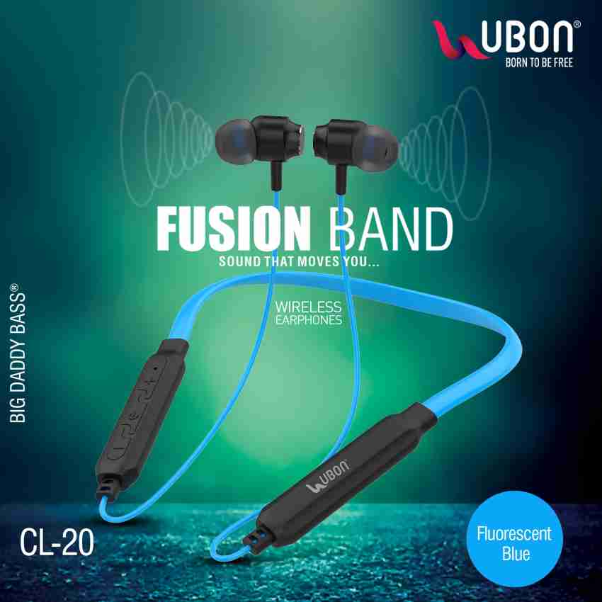 Built in 6hrs Bluetooth Headset Price in India Buy Ubon CL 20FB