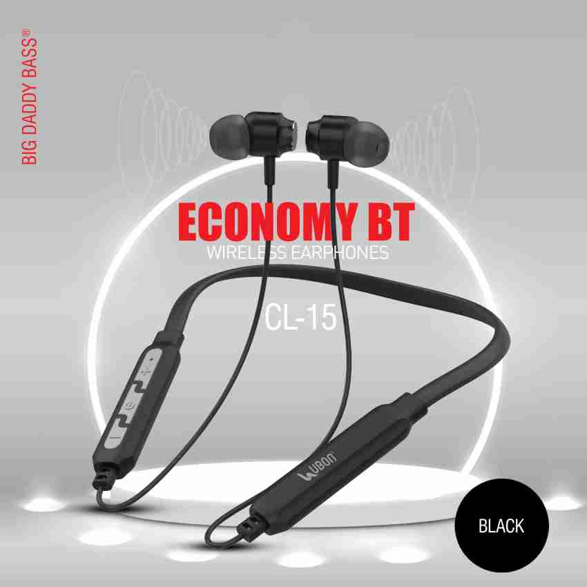 Ubon CL 15 Economy Wireless Neckband Bluetooth Headset Price in