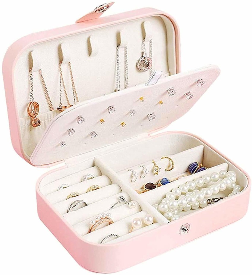 Birudmart Mini Jewelry Organizer Box for Women Travel Ring, Pendant,  Earring, Necklace Jewellery Vanity Box Vanity Box Price in India - Buy  Birudmart Mini Jewelry Organizer Box for Women Travel Ring, Pendant