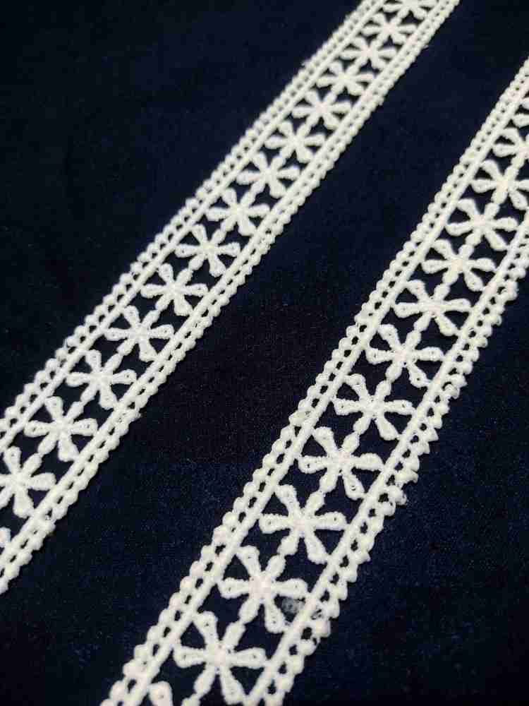 Off White - Crochet Border Lace – Craft Store of India