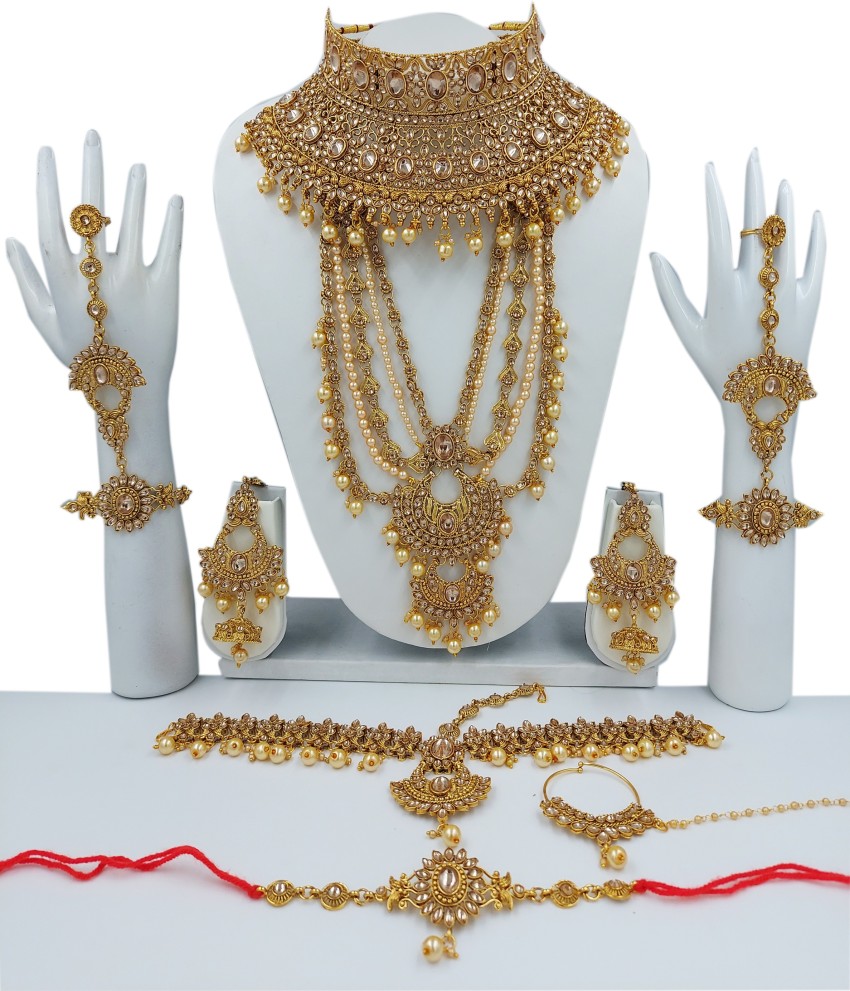 Flipkart bridal jewellery set 2024 with price