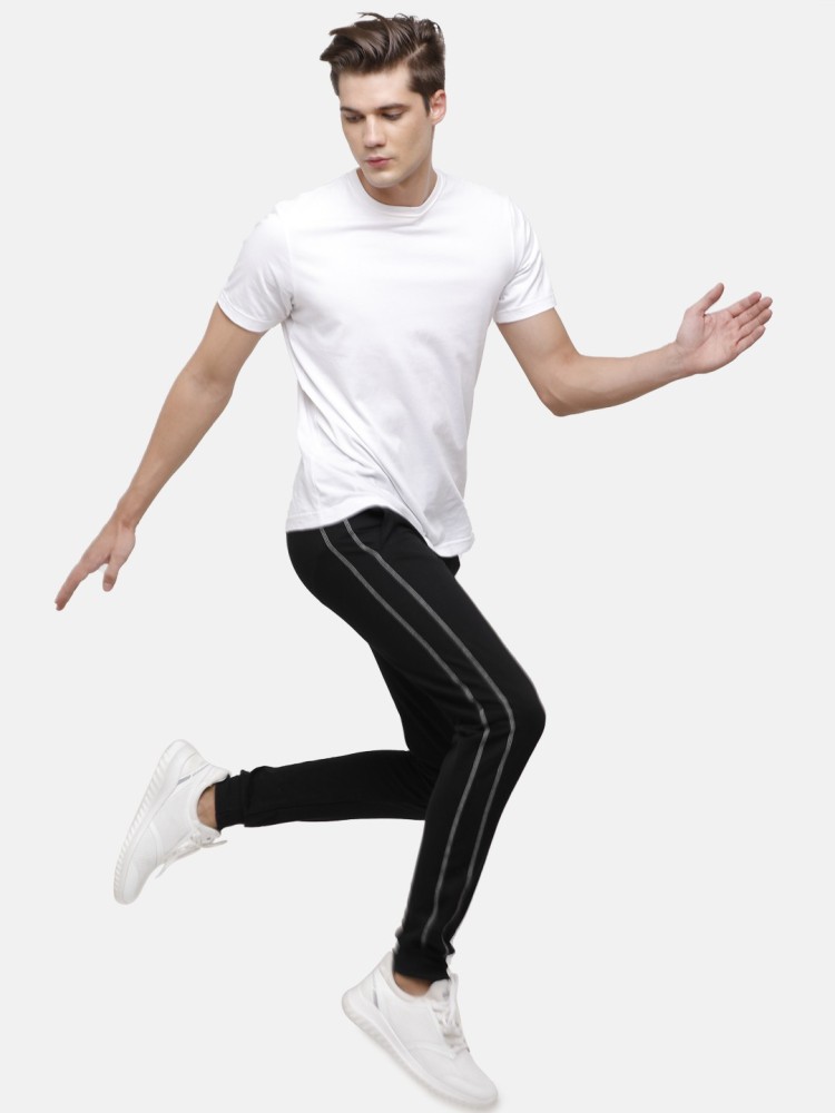 MADSTO Solid Men Black, Black Track Pants - Buy MADSTO Solid Men Black, Black  Track Pants Online at Best Prices in India