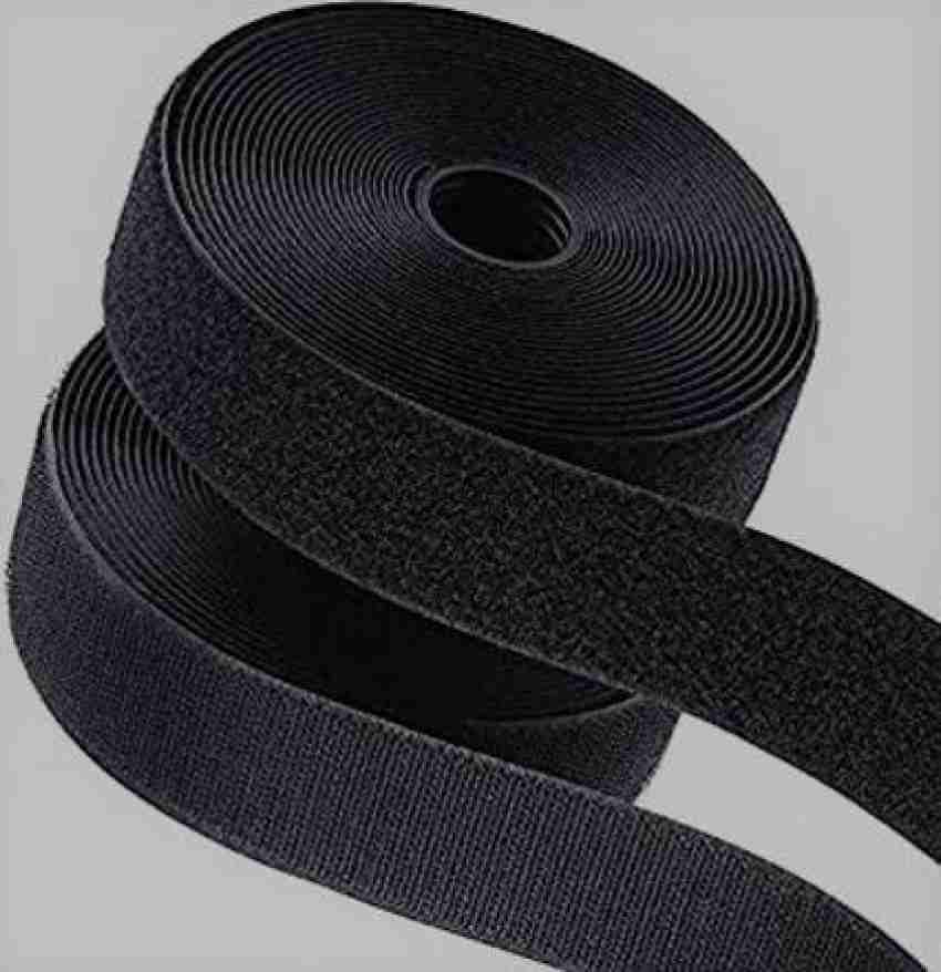 PhoeEntM - 25 Meter Black Hook & loop, 50mm(2 Inch) W, Non Adhesive, Sew-On Velcro  Tape Sew-on Velcro Price in India - Buy PhoeEntM - 25 Meter Black Hook &  loop, 50mm(2 Inch) W, Non Adhesive, Sew-On Velcro Tape Sew-on Velcro online  at