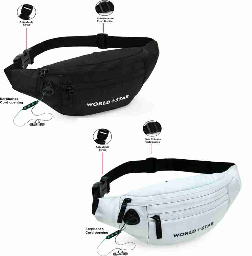 Sport Fanny Packs for Women Men,Waist Pack Small Belt Bag with