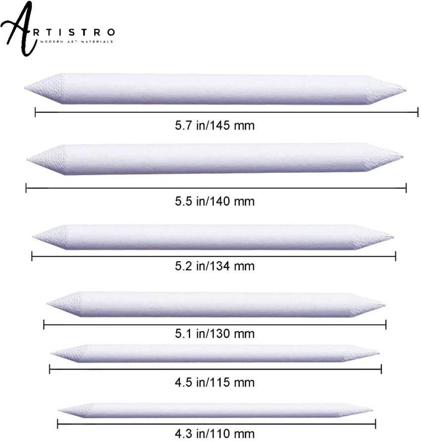 Paaroots Art and Craft Blending Stumps Pack of 6