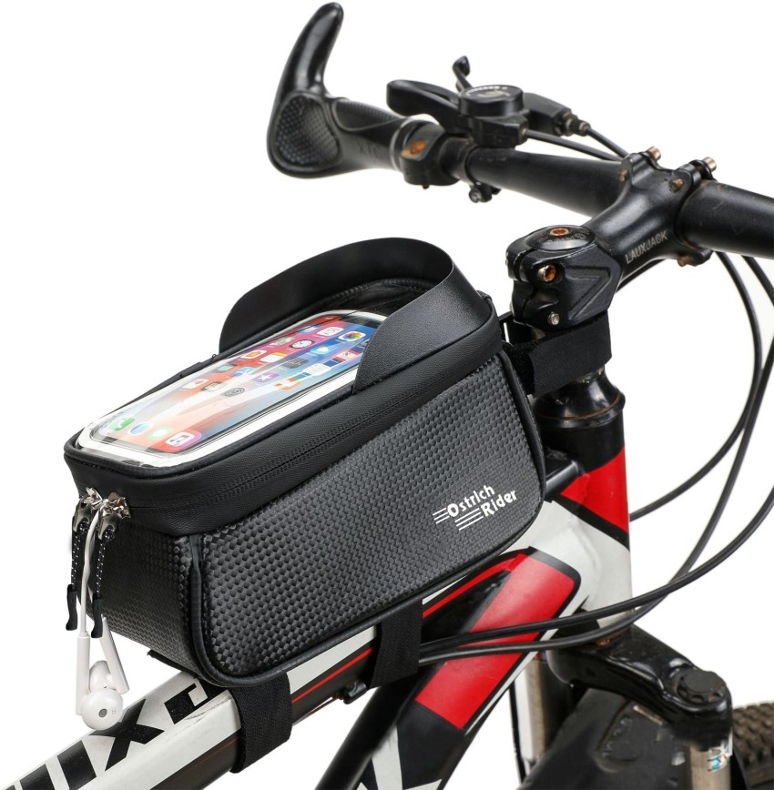 GRAVITY RIDERS Polyester Handlebar Frame Front Saddle Bag with