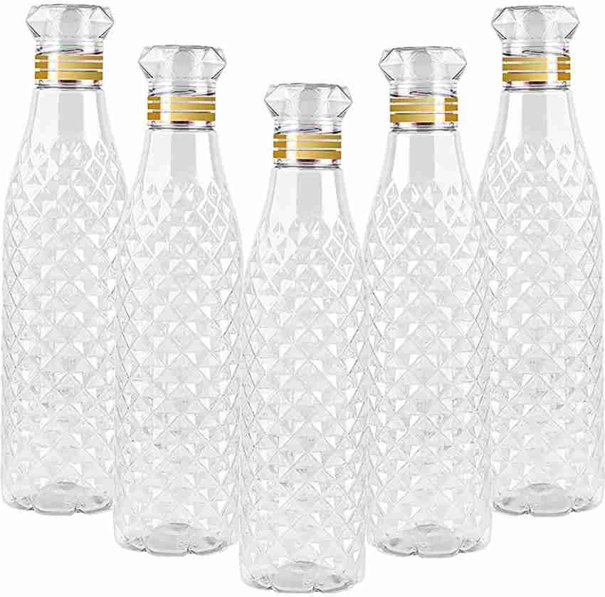 2Mech Crystal clear Plastic Fridge Water Bottles For School College Office  & Home 3pc 1000 ml Bottle - Buy 2Mech Crystal clear Plastic Fridge Water  Bottles For School College Office & Home