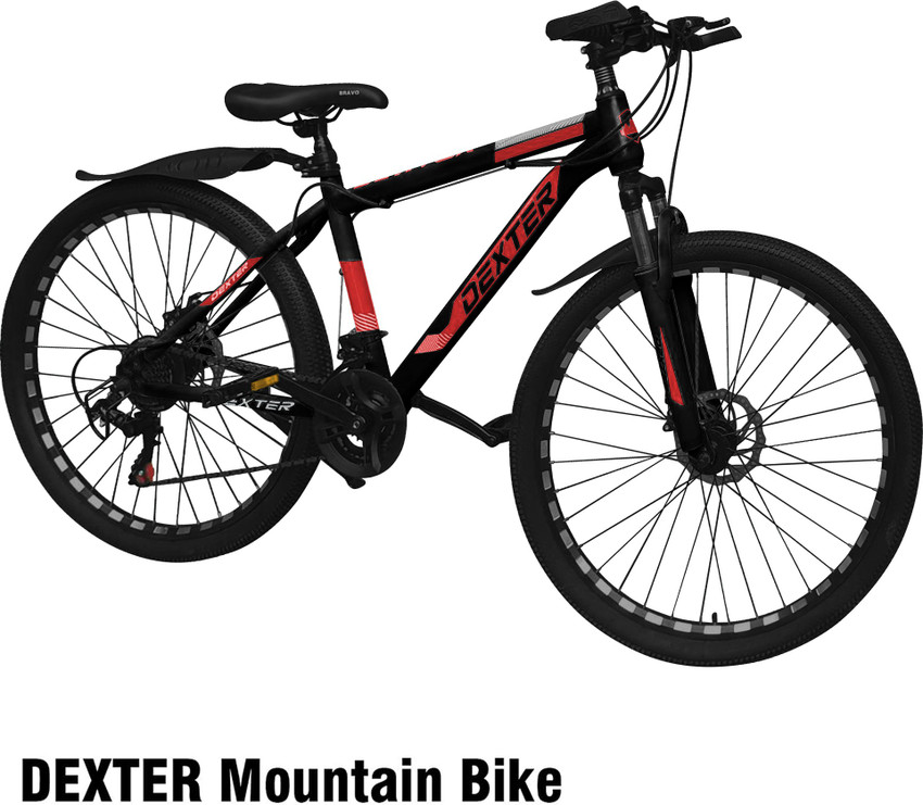 Dexter Mountain Bike for Men and Women Carbon Steel Frame