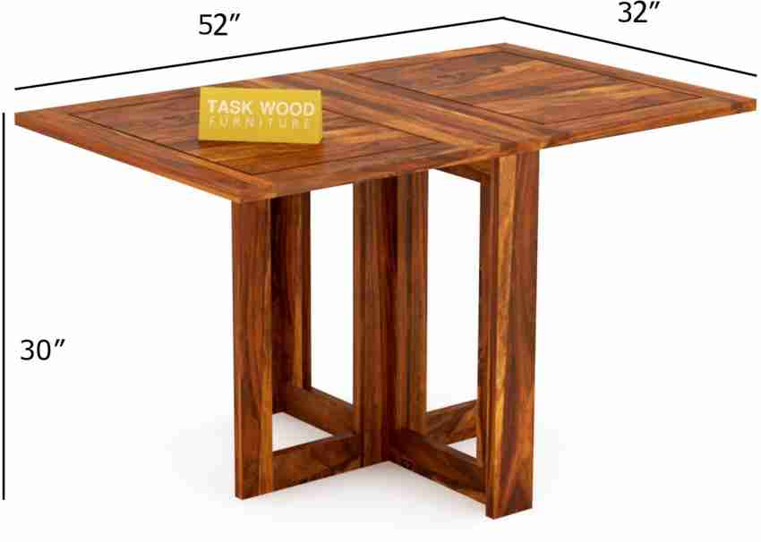 Dining table set 4 best sale seater foldable