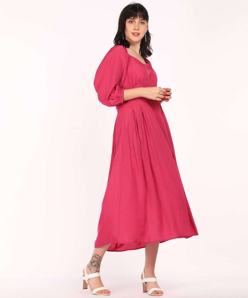 Midi dress online outlet flipkart