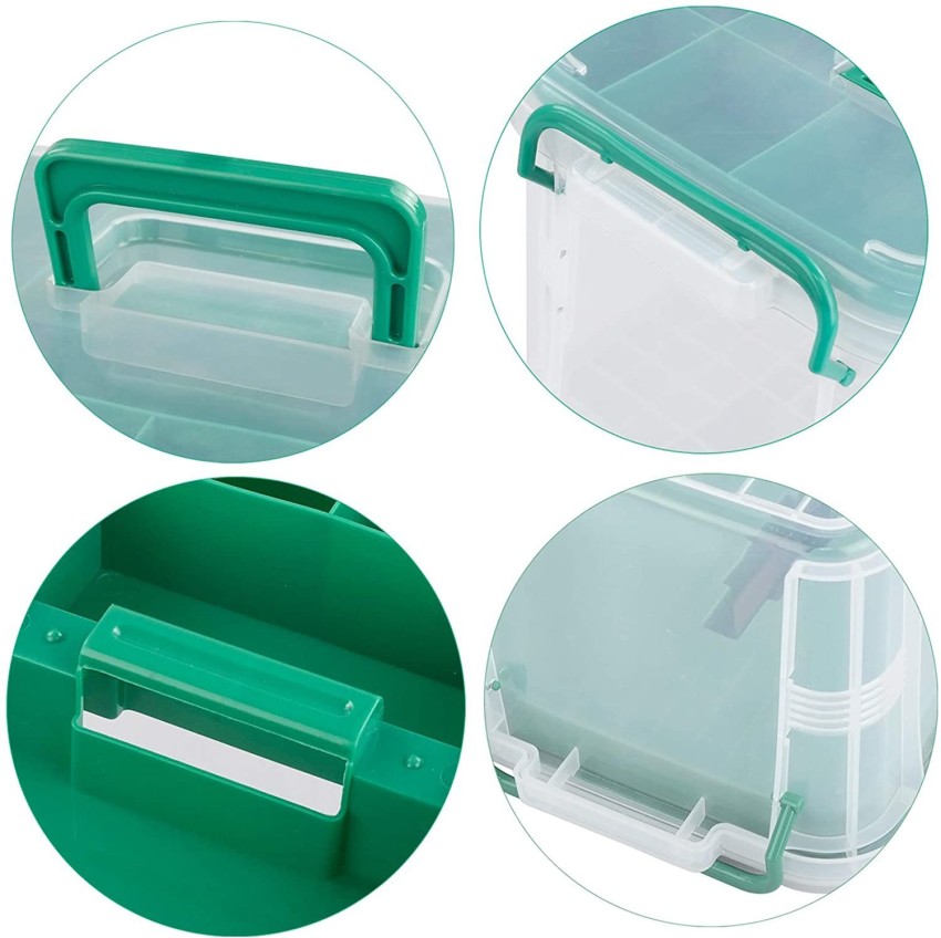 XXSSIER First Aid Box Emergency Medical Kit Compartment Box with