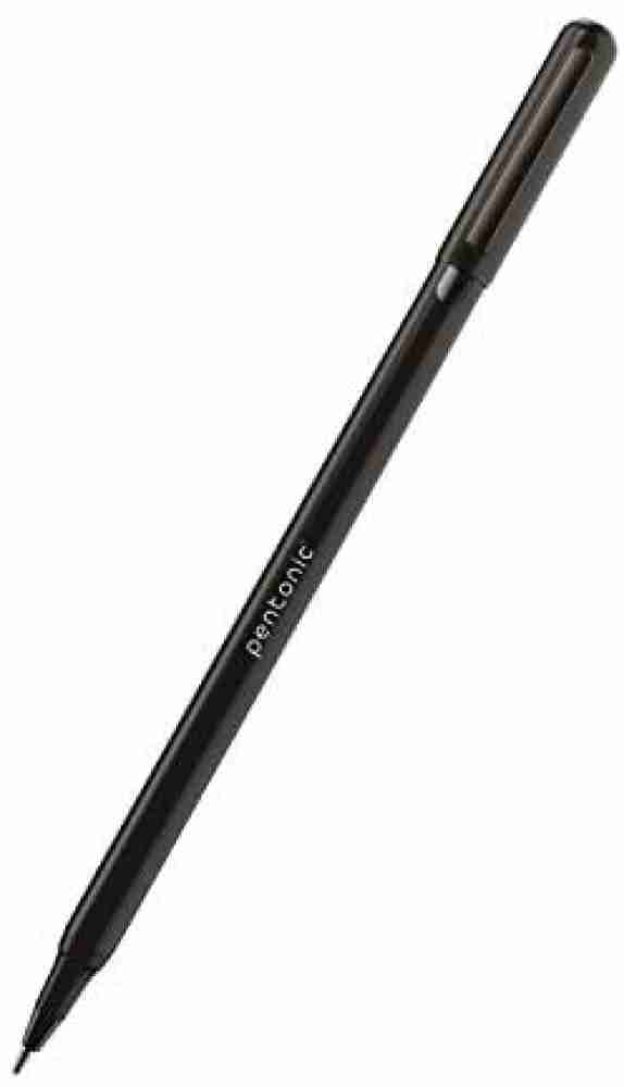 linc Glycer Ball Point Pen, 1.00mm Tip, 4 Count, Black Ink