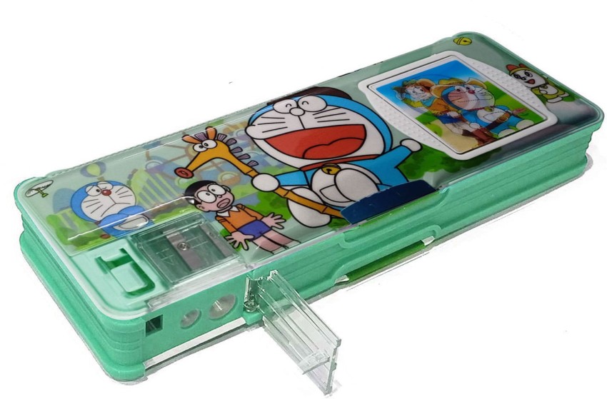 SANRIO Double-Sided Open Pencil Case Doraemon, 45% OFF