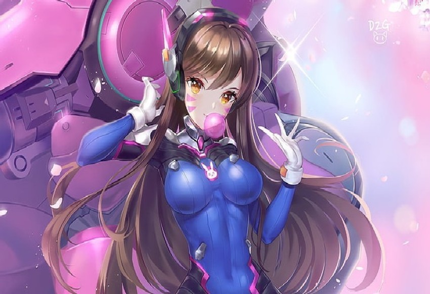 Anyone need a Dva phone wallpaper  Overwatch  Know Your Meme