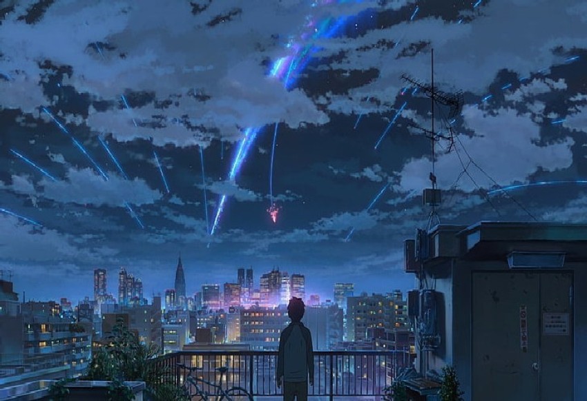 Kimi no Na wa  Kimi no na wa, Anime scenery, Scenery