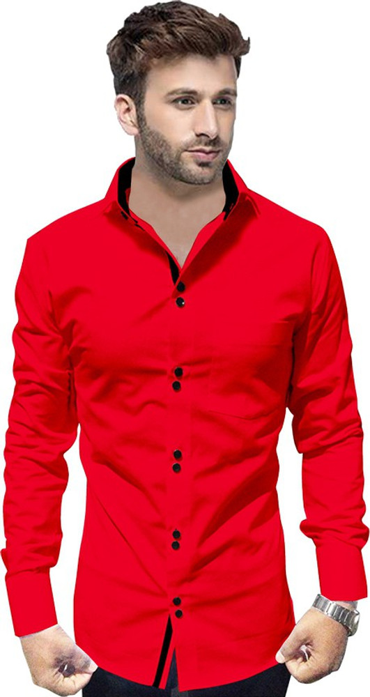 Red top mens tshirt