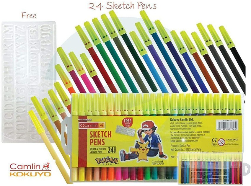 Doms Sketch Max 12 ShadesSketch Pen Set For Kids Safe For Children Pack of  6