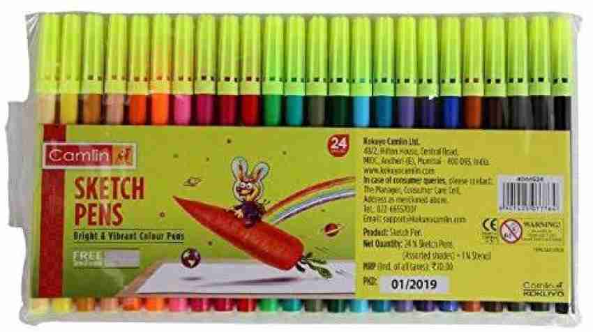 Doms Sketch Max 12 ShadesSketch Pen Set For Kids Safe For Children Pack of  6