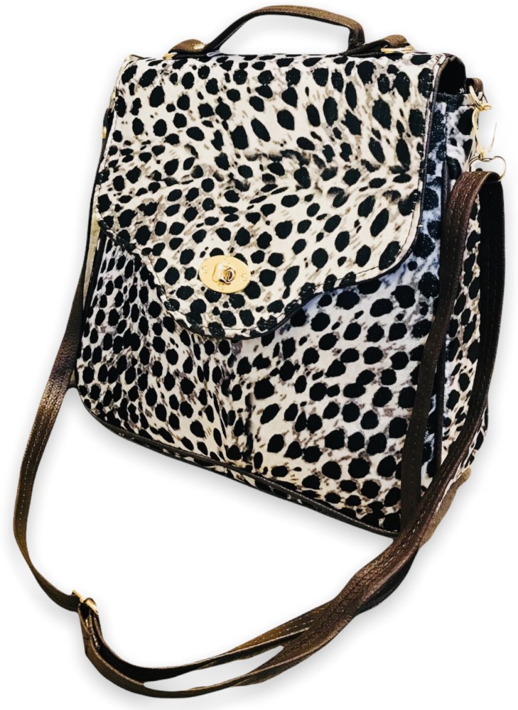Wild and Free Leopard Print Crossbody Bag