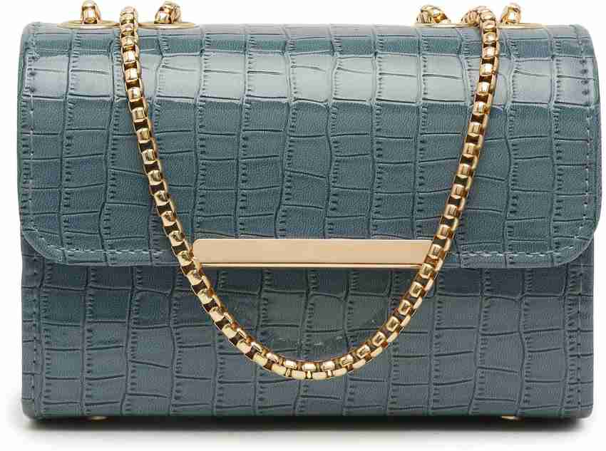 Fargo Green Sling Bag Women s Leatherette Sling Bag Green Green FGO 346