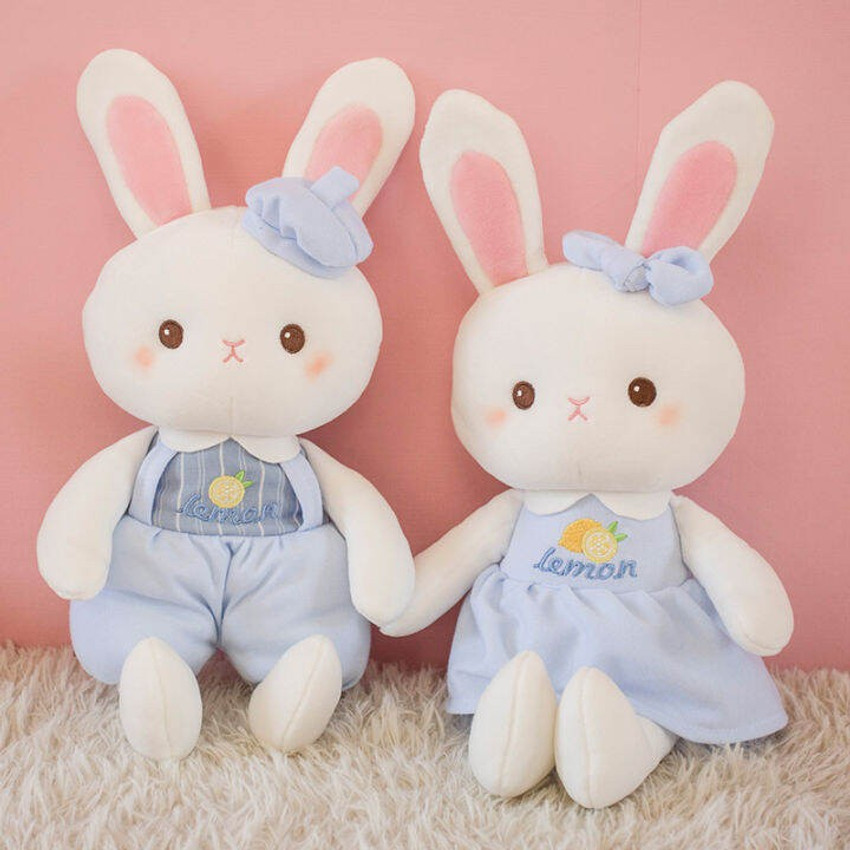 White shop rabbit doll