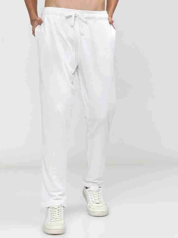 Mens white tracksuit discount pants