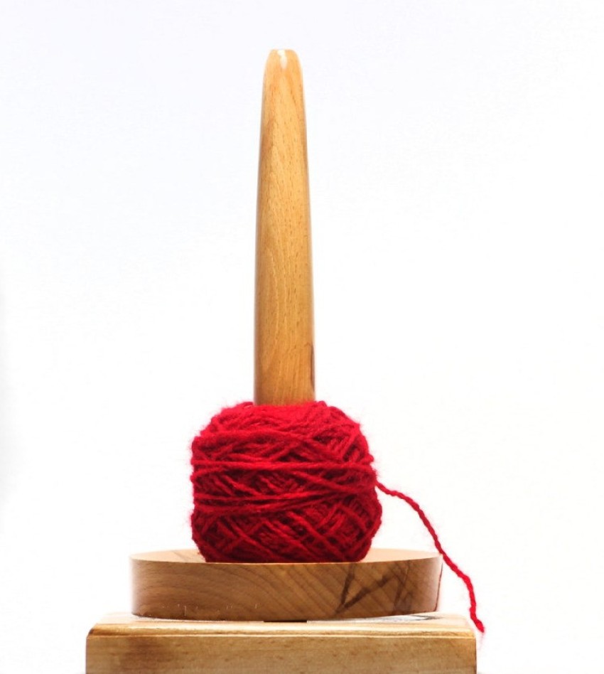 Wood Yarn Winder Yarn String Storage Yarn Holder Wool Yarn Ball Winder  Knitting Accessory