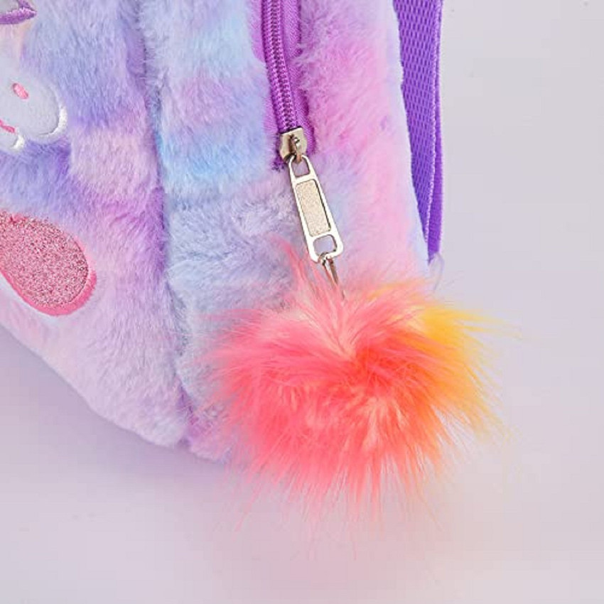 Unicorn faux fur mini backpack online